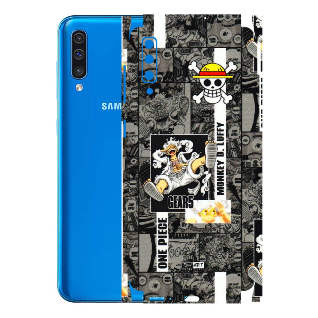 Samsung A/S Series Phone Skins (All Models) - Cuffy Anime MonkeyCamic - 3D Embossed Finish (L-242) Samsung Galaxy A50