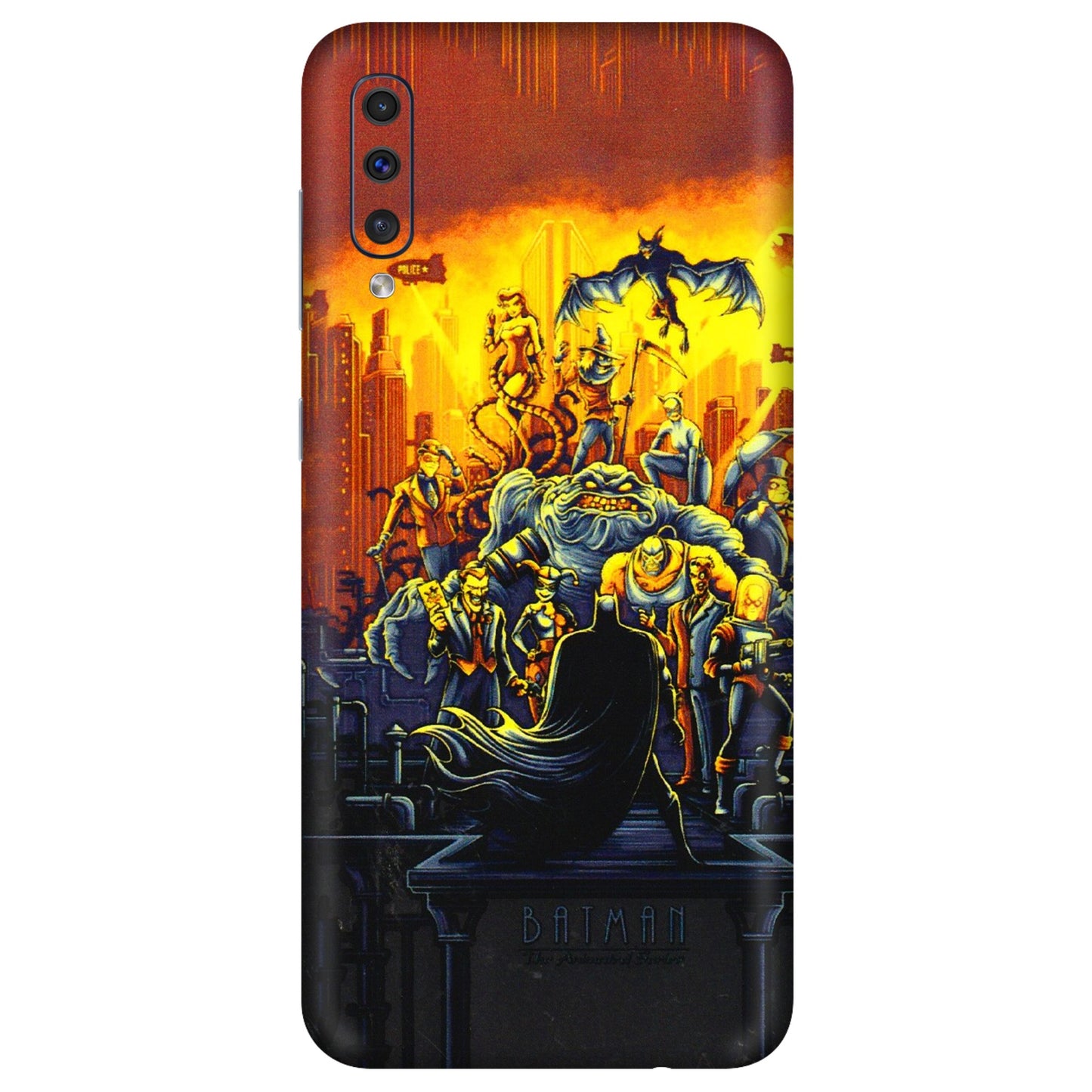 Samsung A/S Series Phone Skins (All Models) - Games Doodles - 3D Embossed Finish (L-24) Samsung Galaxy A50