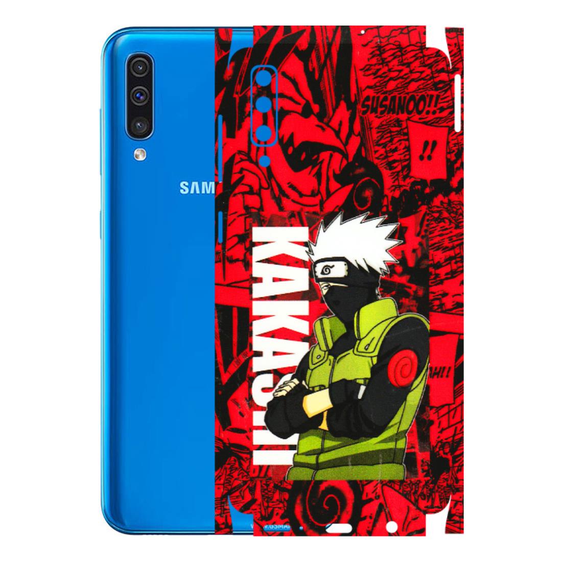 Samsung A/S Series Phone Skins (All Models) - Kakashi Red Anime - 3D Embossed Finish (L-251) Samsung Galaxy A50