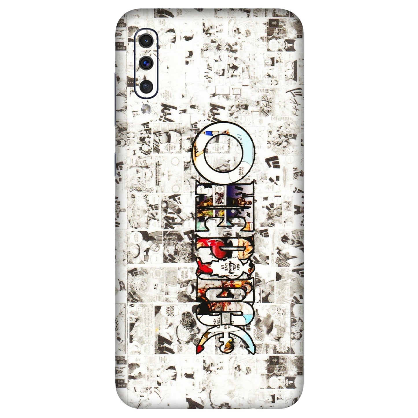 Samsung A/S Series Phone Skins (All Models) - One Piece Manga - 3D Embossed Finish (L-26) Samsung Galaxy A50