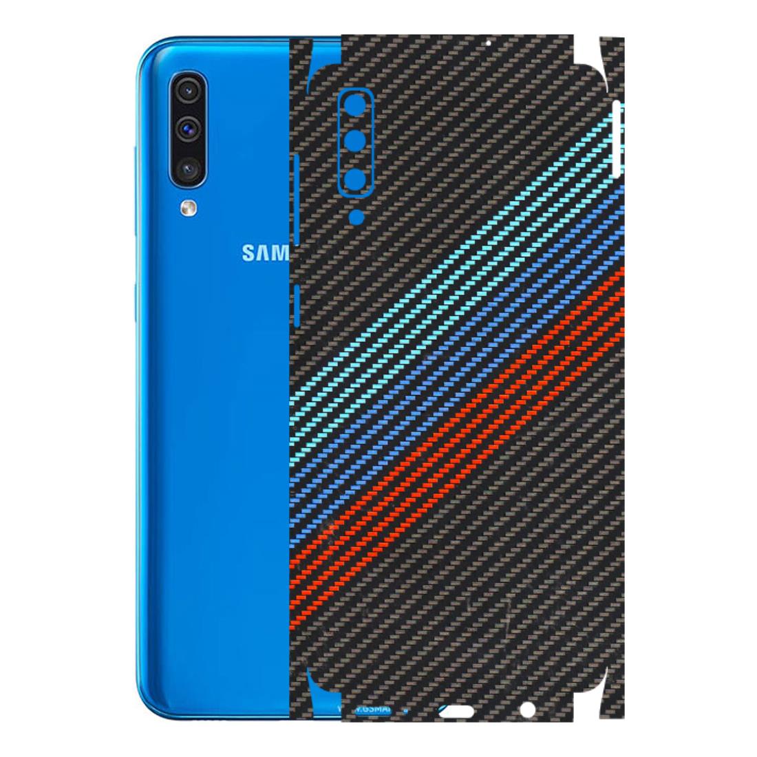 Samsung A/S Series Phone Skins (All Models) - Carbon BM - 3D Embossed Finish (L-302) Samsung Galaxy A50