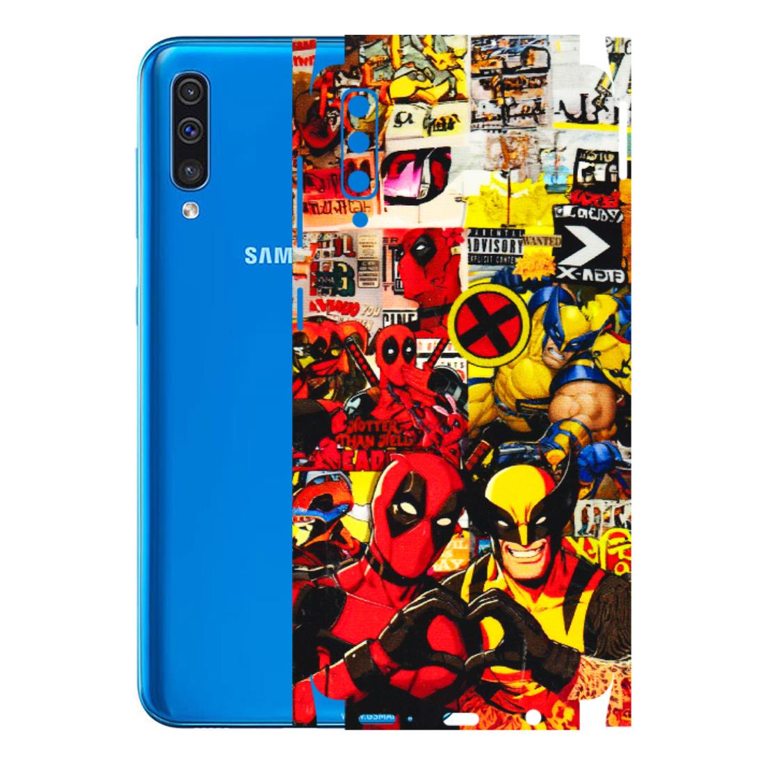 Samsung A/S Series Phone Skins (All Models) - Spidy Wolverine - 3D Embossed Finish (L-310) Samsung Galaxy A50