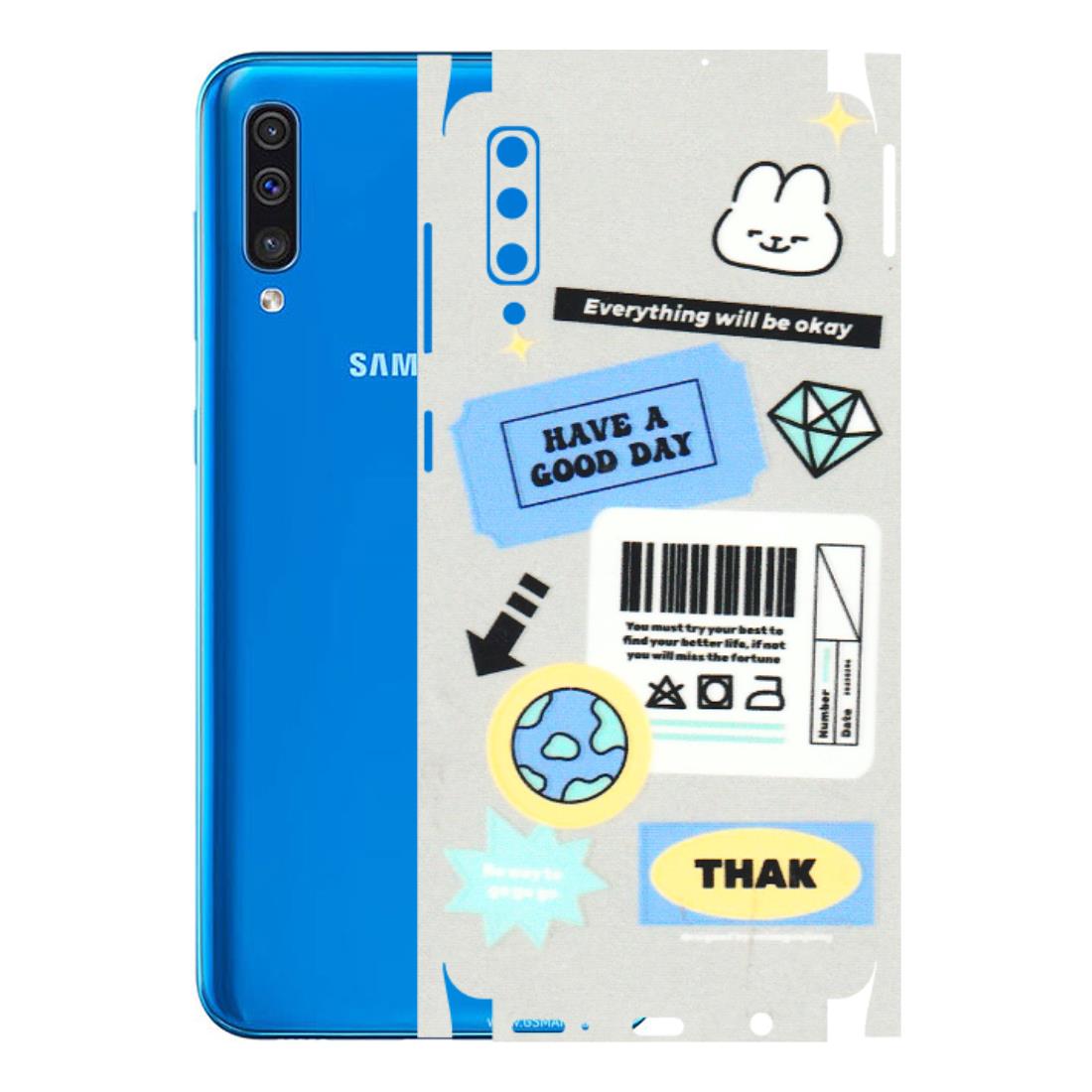Samsung A/S Series Phone Skins (All Models) - Will Be Okay Design - 3D Embossed Finish (L-316) Samsung Galaxy A50