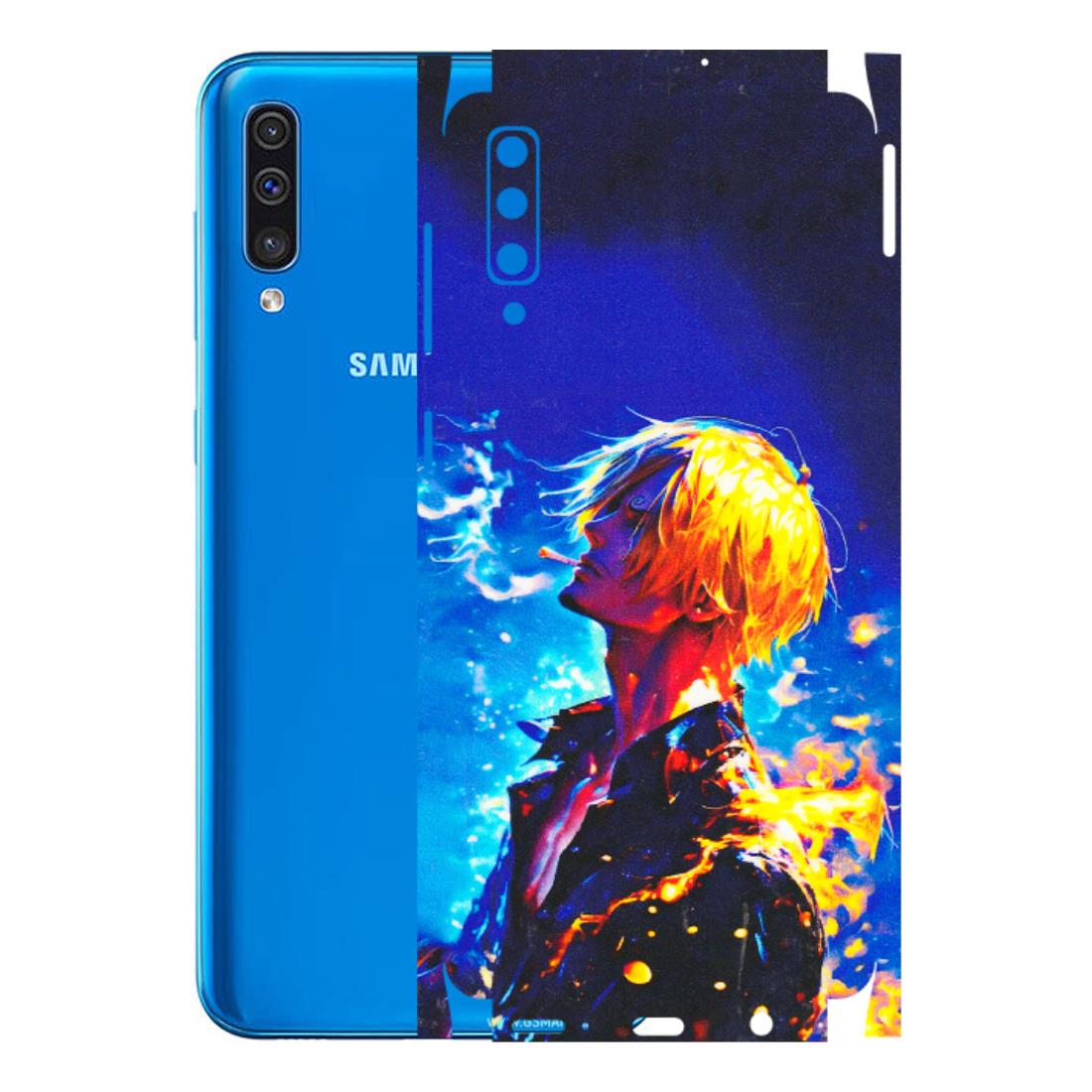 Samsung A/S Series Phone Skins (All Models) - Sanji Vinsmoke One Piece - 3D Embossed Finish (L-319) Samsung Galaxy A50