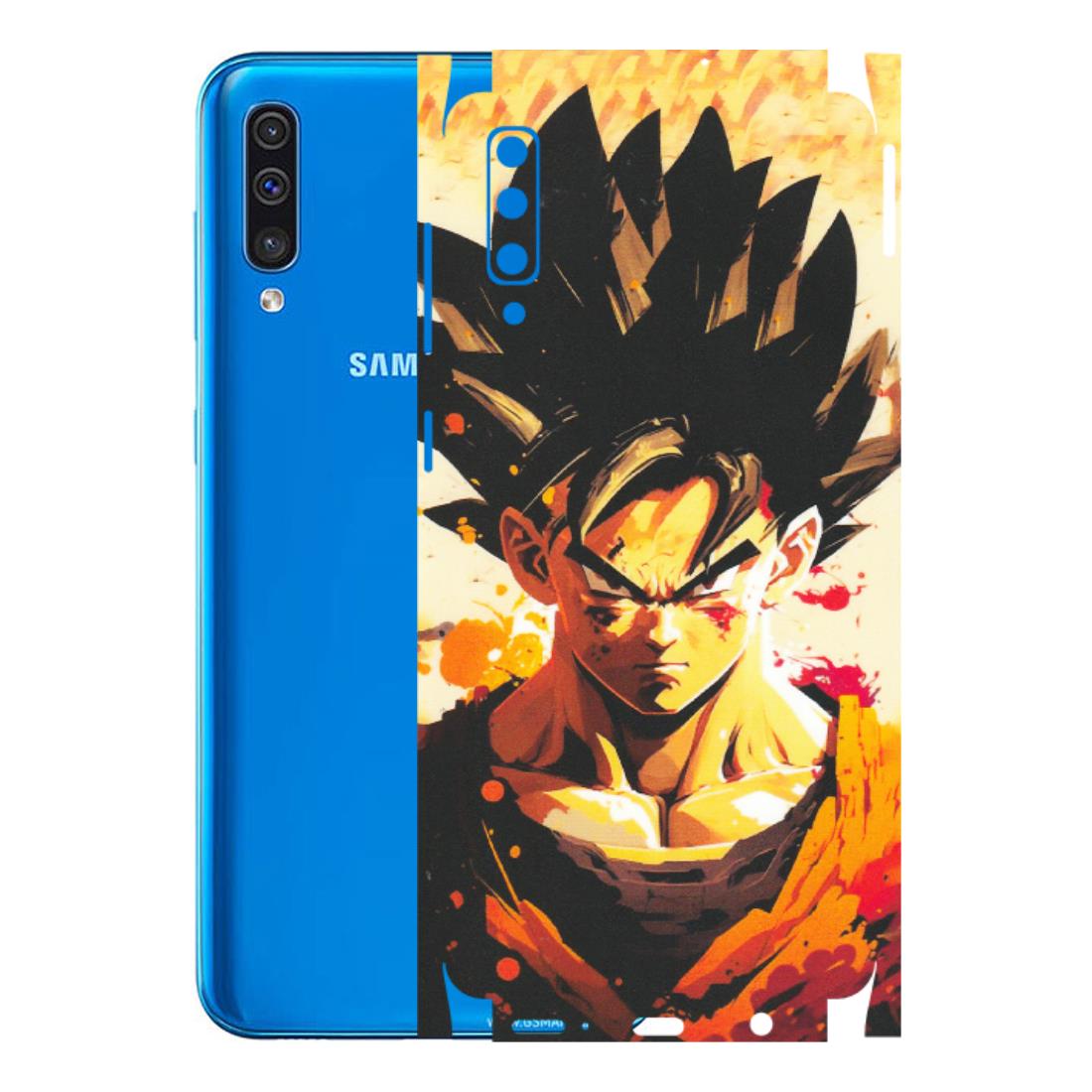 Samsung A/S Series Phone Skins (All Models) - Angry Goku - Matte Finish (M-12) Samsung Galaxy A50