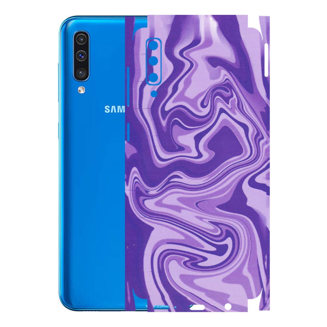 Samsung A/S Series Phone Skins (All Models) - Hazy Purple Nights - Matte Finish (M-14) Samsung Galaxy A50
