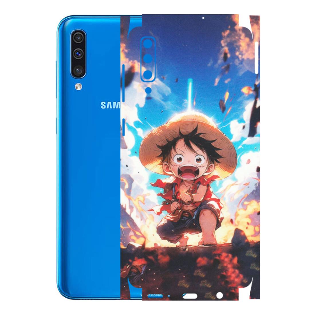 Samsung A/S Series Phone Skins (All Models) - Toon One Piece Cute Character - Matte Finish (M-35) Samsung Galaxy A50