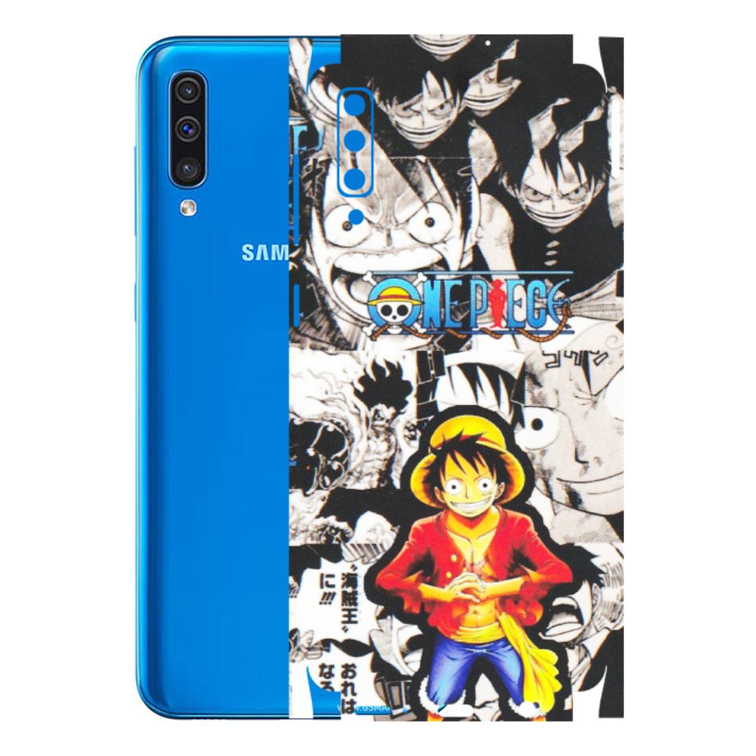 Samsung A/S Series Phone Skins (All Models) - One Piece B&W - Matte Finish (M-63) Samsung Galaxy A50