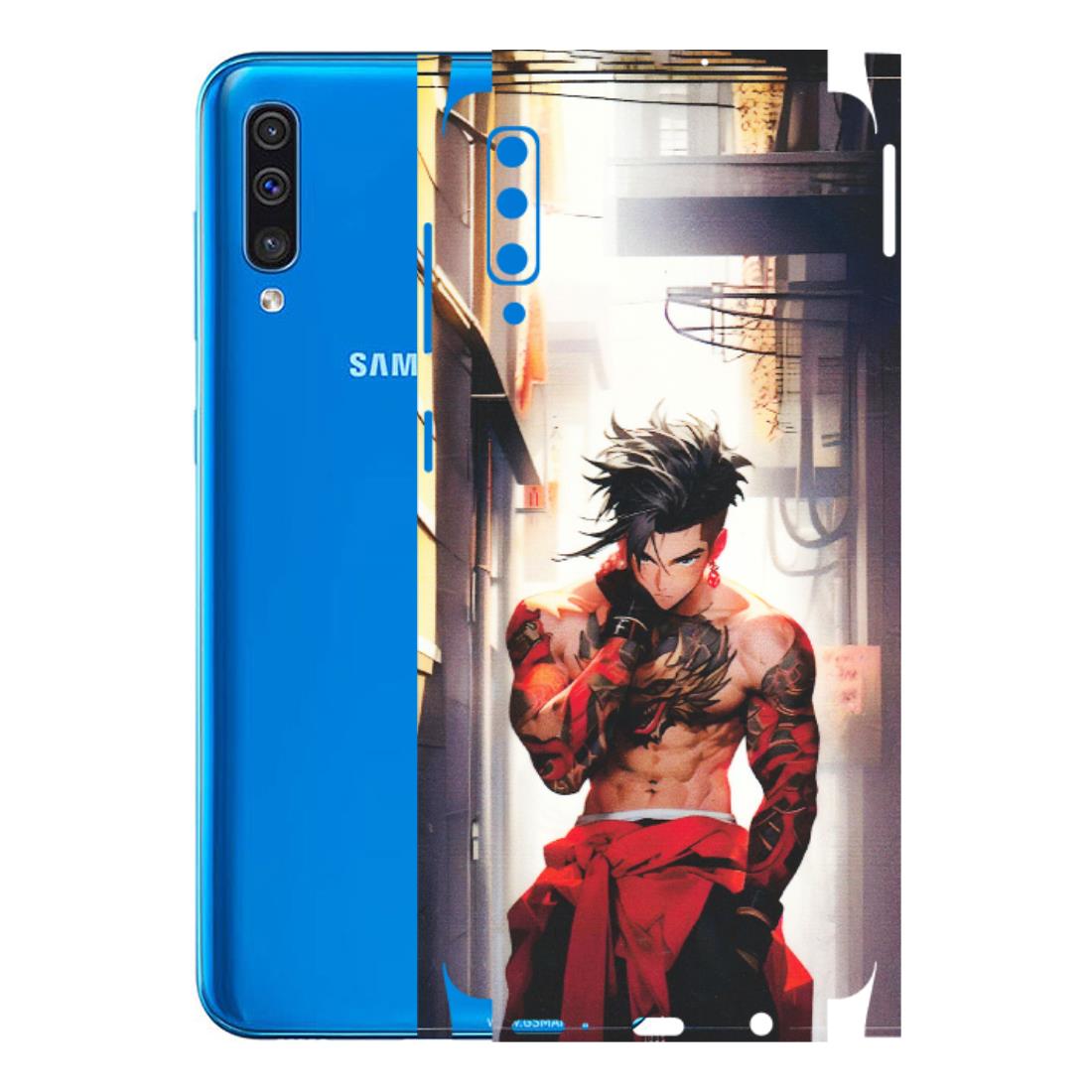 Samsung A/S Series Phone Skins (All Models) - In the streets of Japan - Matte Finish (M-77) Samsung Galaxy A50