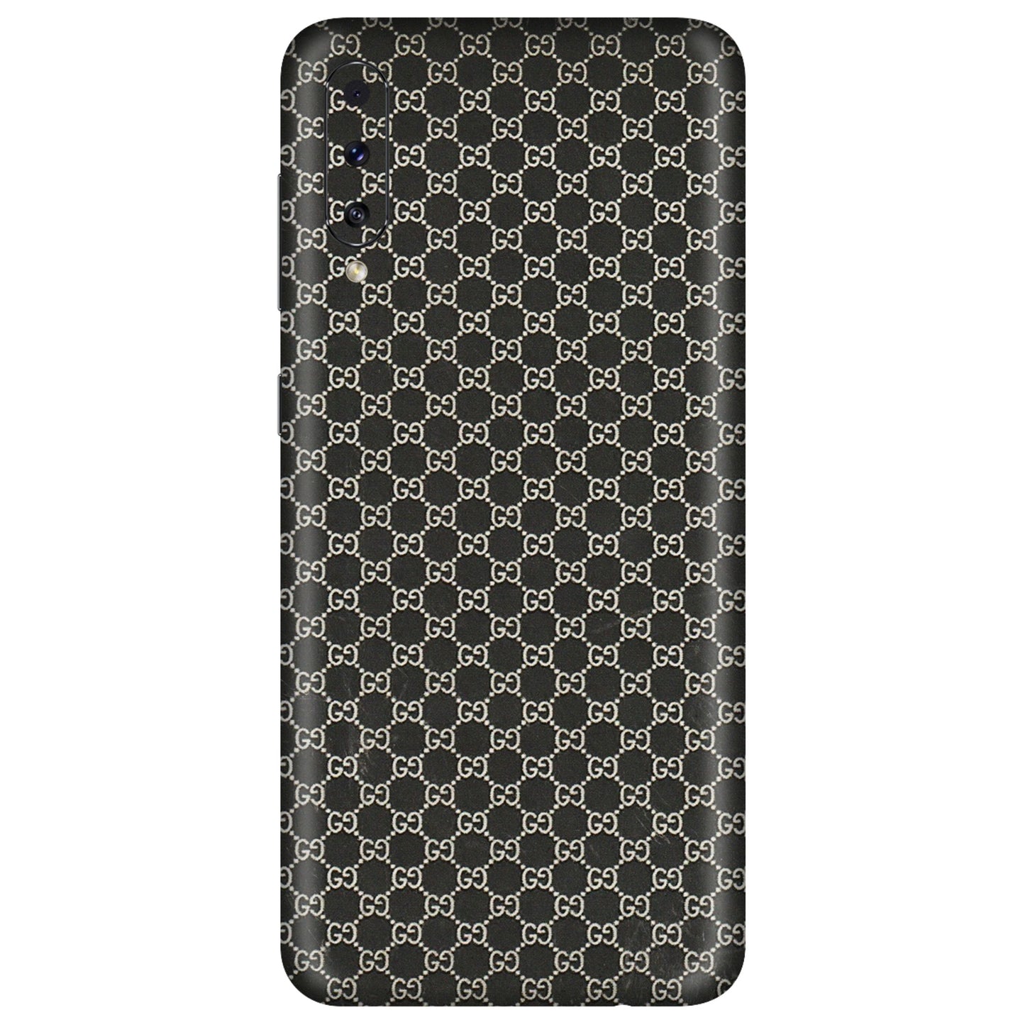 Samsung A/S Series Phone Skins (All Models) - Black G Print - 3D Embossed Finish (L-109) Samsung Galaxy A50S