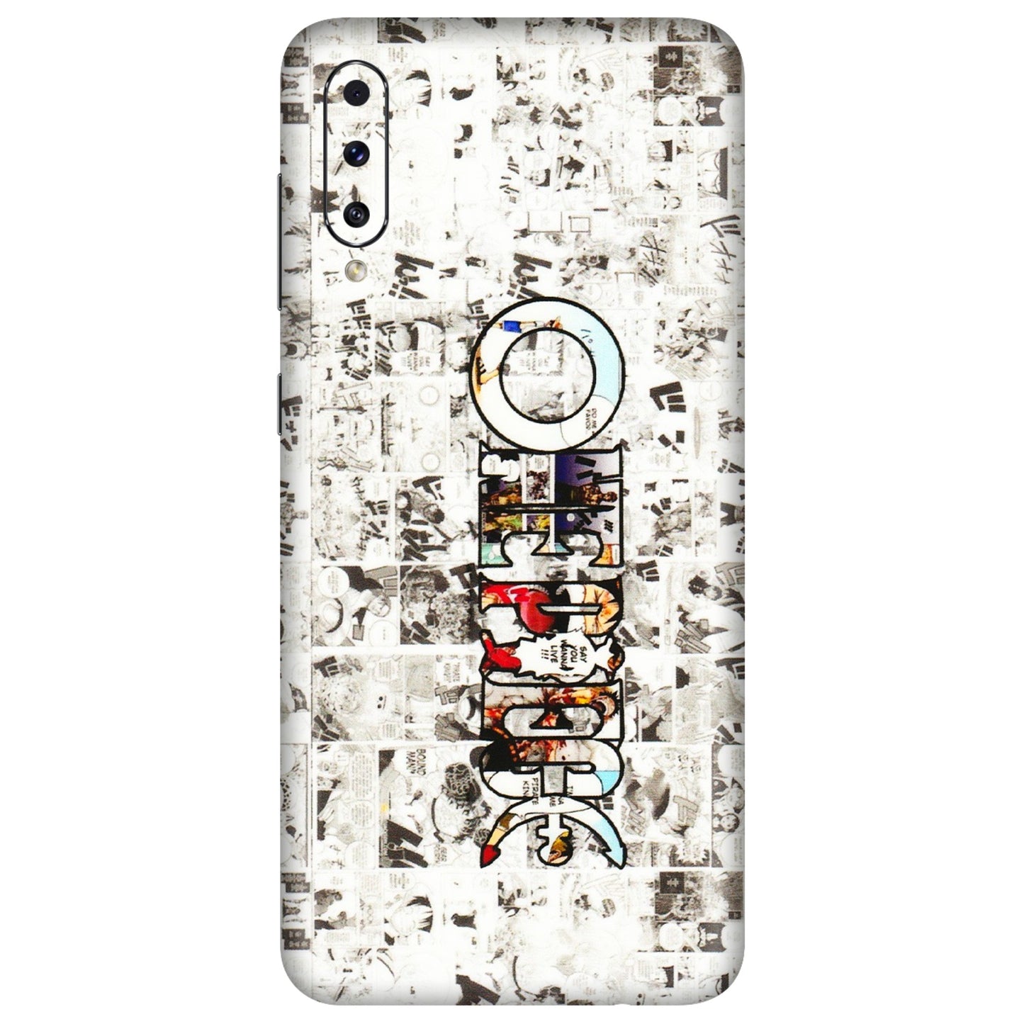 Samsung A/S Series Phone Skins (All Models) - One Piece Manga - 3D Embossed Finish (L-26) Samsung Galaxy A50S