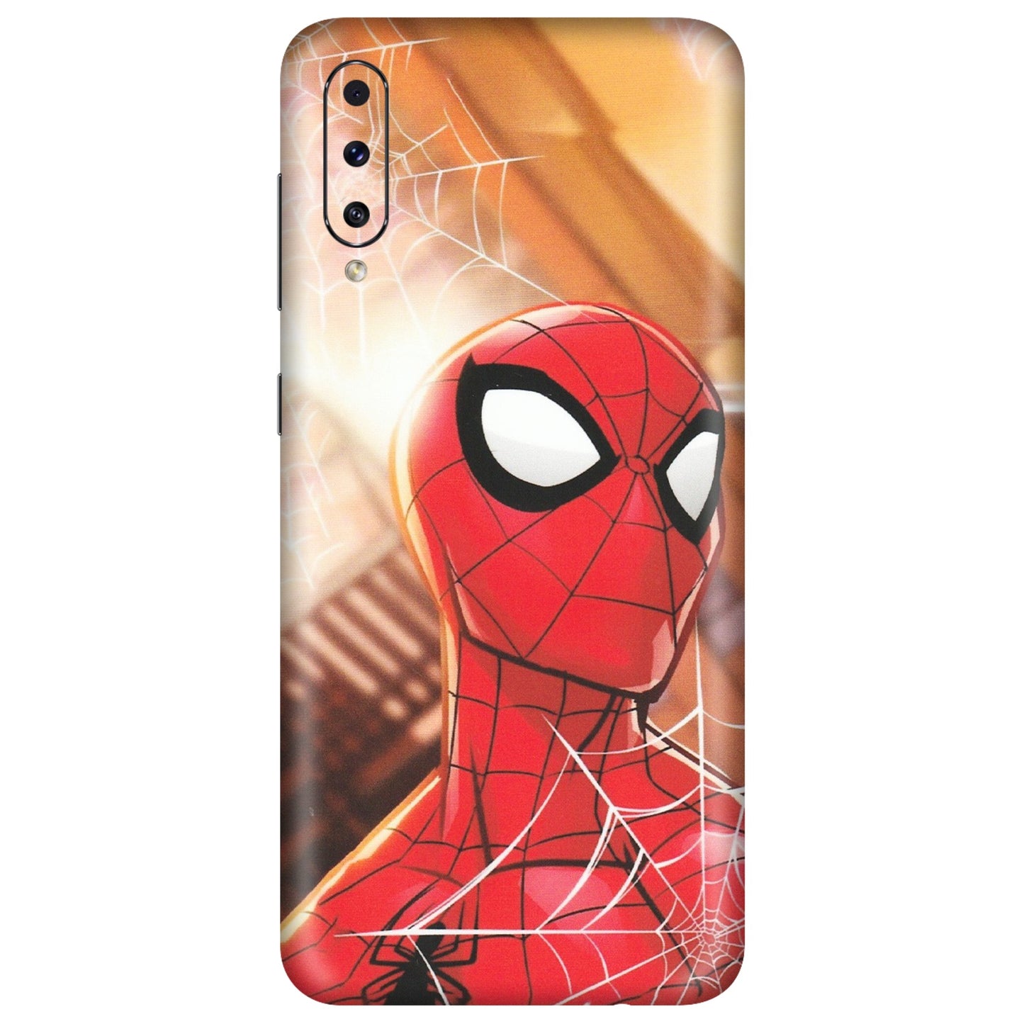 Samsung A/S Series Phone Skins (All Models) - Spiderman Face New - Matte Finish (M-41) Samsung Galaxy A50S