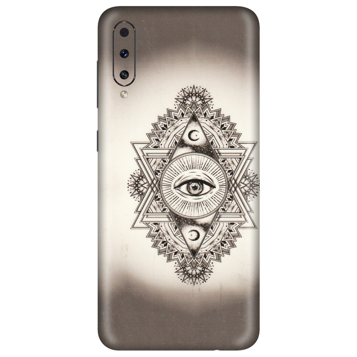 Samsung A/S Series Phone Skins (All Models) - Illuminati Great Eye - Transparent Finish (T-14) Samsung Galaxy A50S