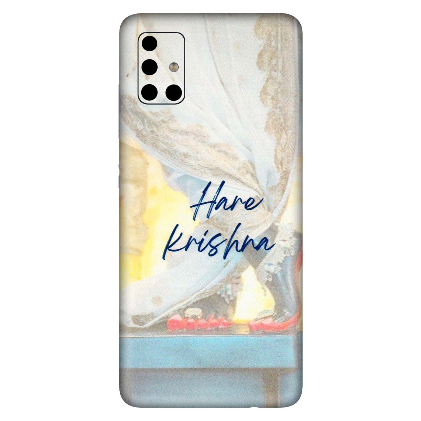 Samsung A/S Series Phone Skins (All Models) - Hare Krishna - 3D Embossed Finish (L-03) Samsung Galaxy A51