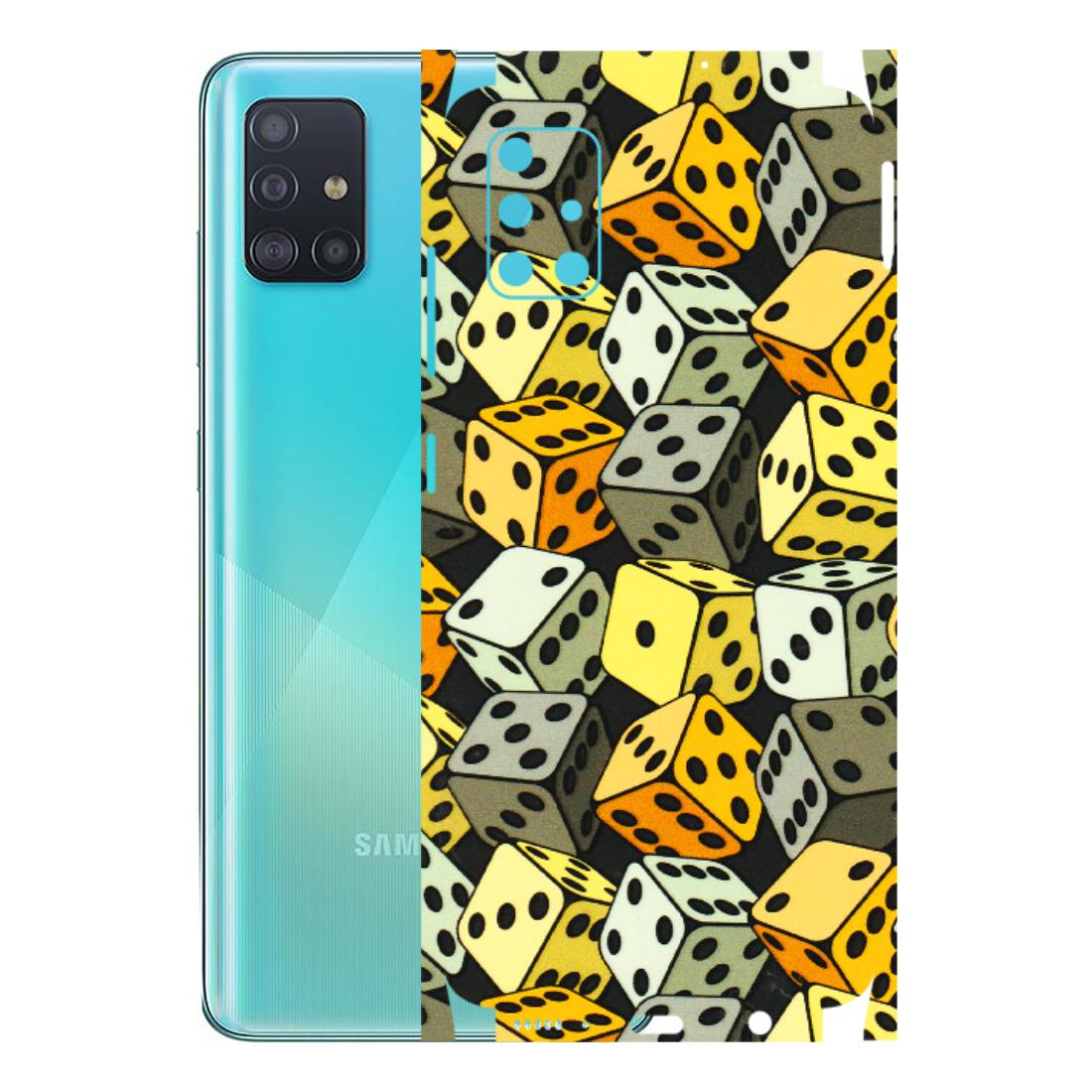 Samsung A/S Series Phone Skins (All Models) - Dices Of Life - 3D Embossed Finish (L-04) Samsung Galaxy A51