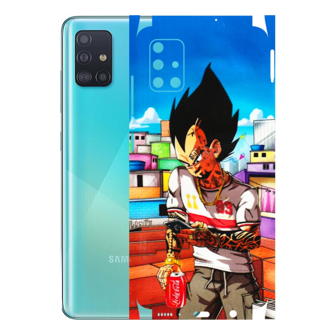 Samsung A/S Series Phone Skins (All Models) - Vegeta - 3D Embossed Finish (L-136) Samsung Galaxy A51