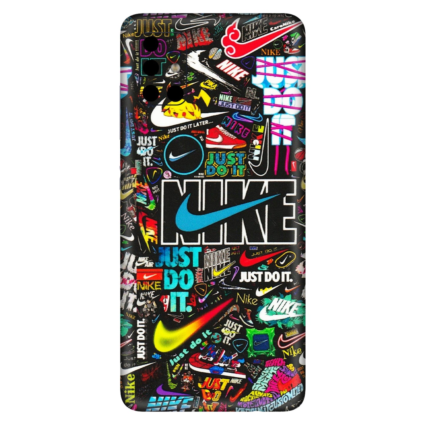 Samsung A/S Series Phone Skins (All Models) - Just Do It Doodles - 3D Embossed Finish (L-166) Samsung Galaxy A51