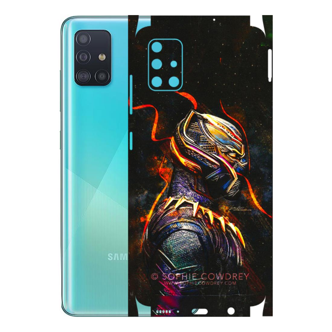 Samsung A/S Series Phone Skins (All Models) - Black Panther - 3D Embossed Finish (L-190) Samsung Galaxy A51