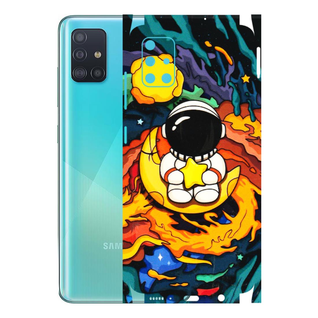 Samsung A/S Series Phone Skins (All Models) - Baby Astronaut - 3D Embossed Finish (L-197) Samsung Galaxy A51