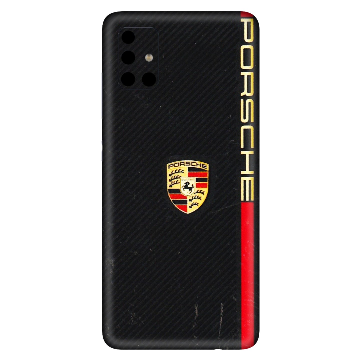 Samsung A/S Series Phone Skins (All Models) - Premium Porsche - 3D Embossed Finish (L-225) Samsung Galaxy A51