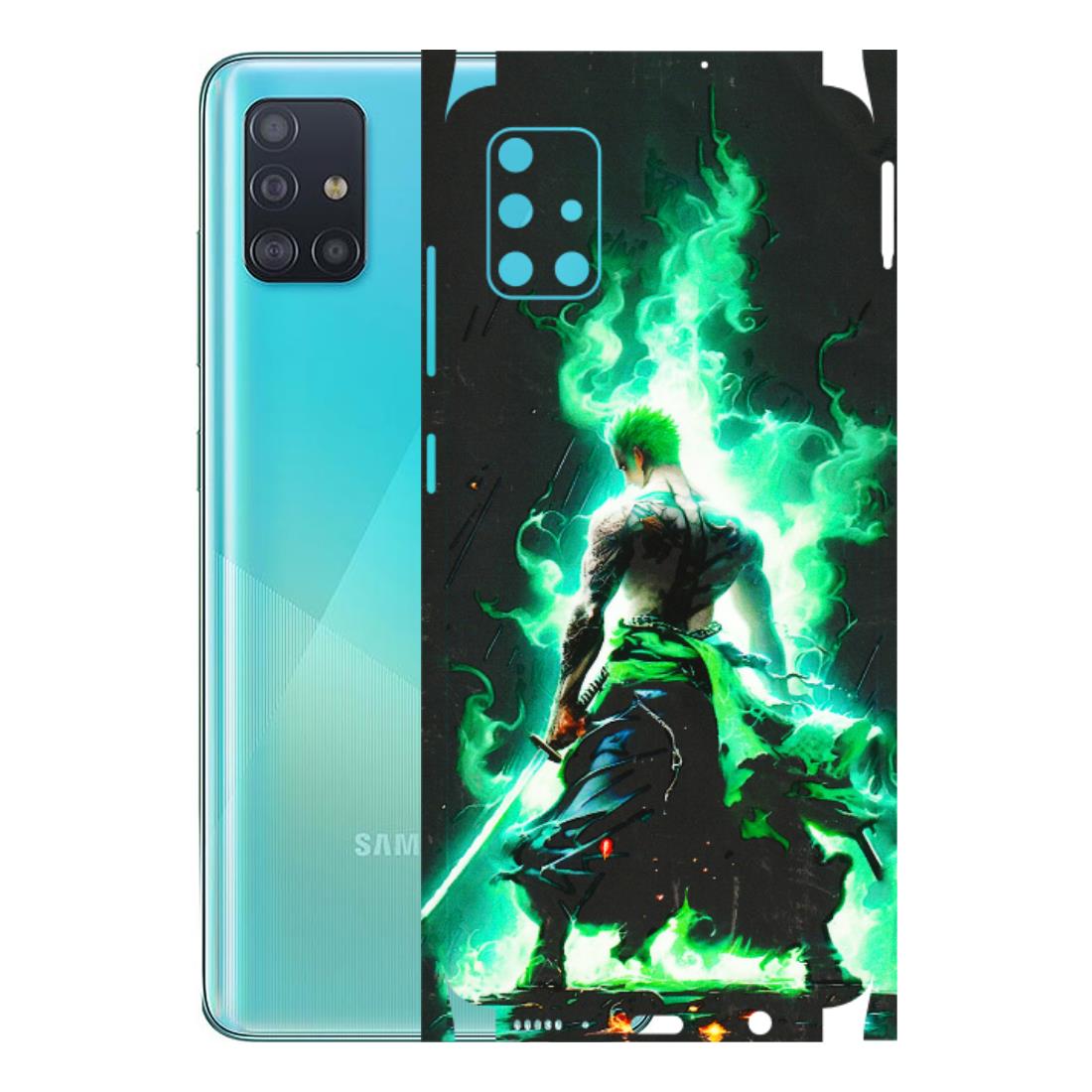 Samsung A/S Series Phone Skins (All Models) - Zoro Sword - 3D Embossed Finish (L-241) Samsung Galaxy A51