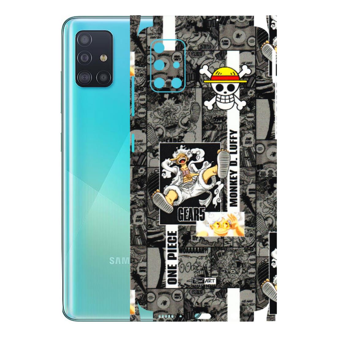 Samsung A/S Series Phone Skins (All Models) - Cuffy Anime MonkeyCamic - 3D Embossed Finish (L-242) Samsung Galaxy A51