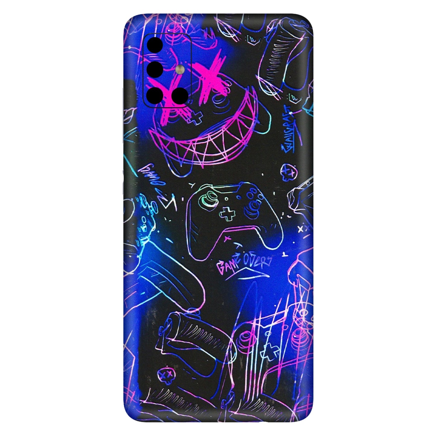 Samsung A/S Series Phone Skins (All Models) - Gamers Paradise - 3D Embossed Finish (L-258) Samsung Galaxy A51