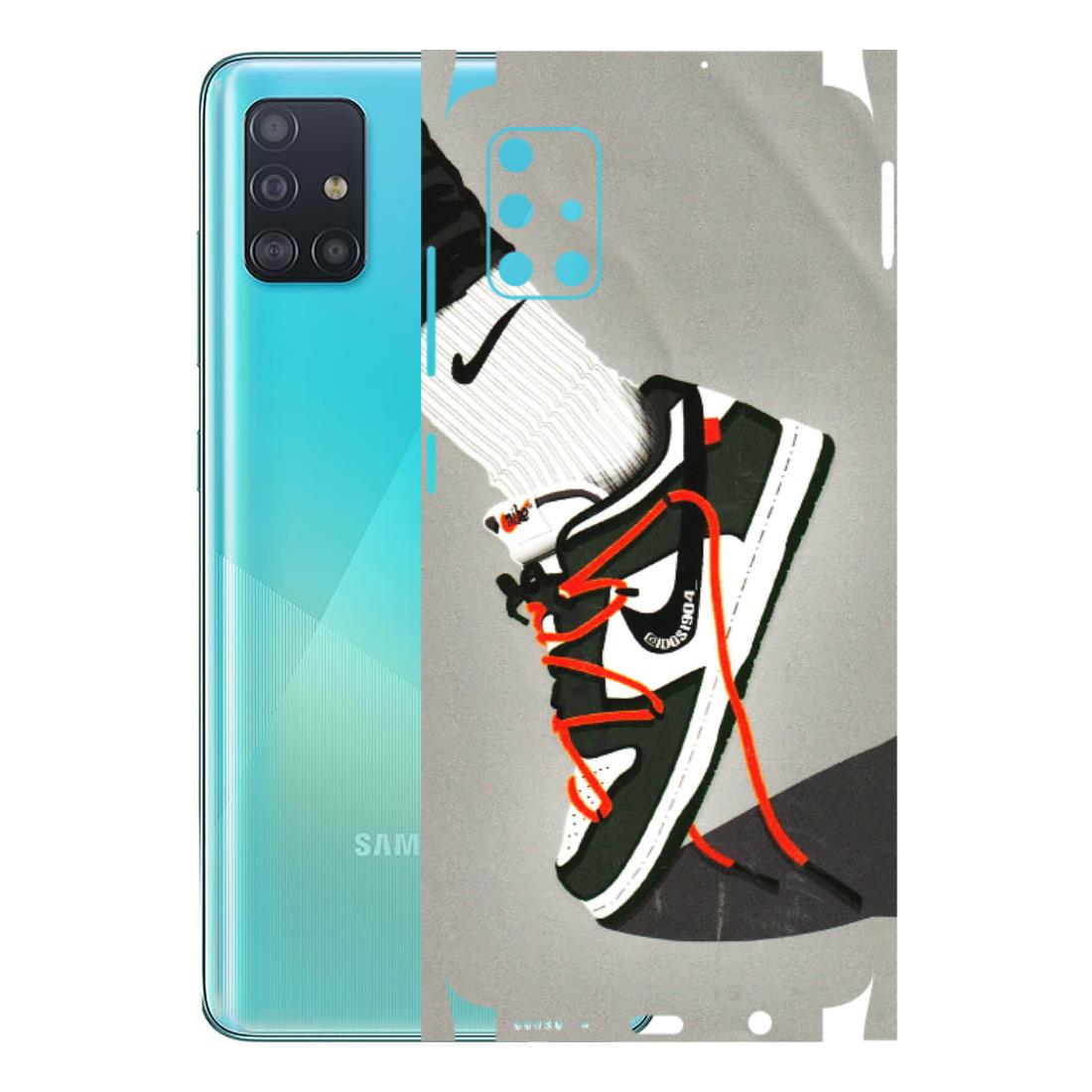 Samsung A/S Series Phone Skins (All Models) - New Grey Sneaker - 3D Embossed Finish (L-261) Samsung Galaxy A51