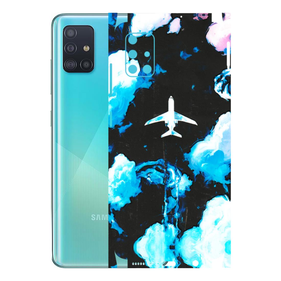 Samsung A/S Series Phone Skins (All Models) - Travel In Airline - 3D Embossed Finish (L-264) Samsung Galaxy A51