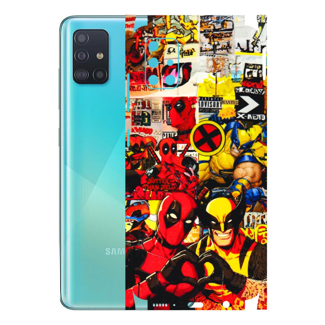 Samsung A/S Series Phone Skins (All Models) - Spidy Wolverine - 3D Embossed Finish (L-310) Samsung Galaxy A51