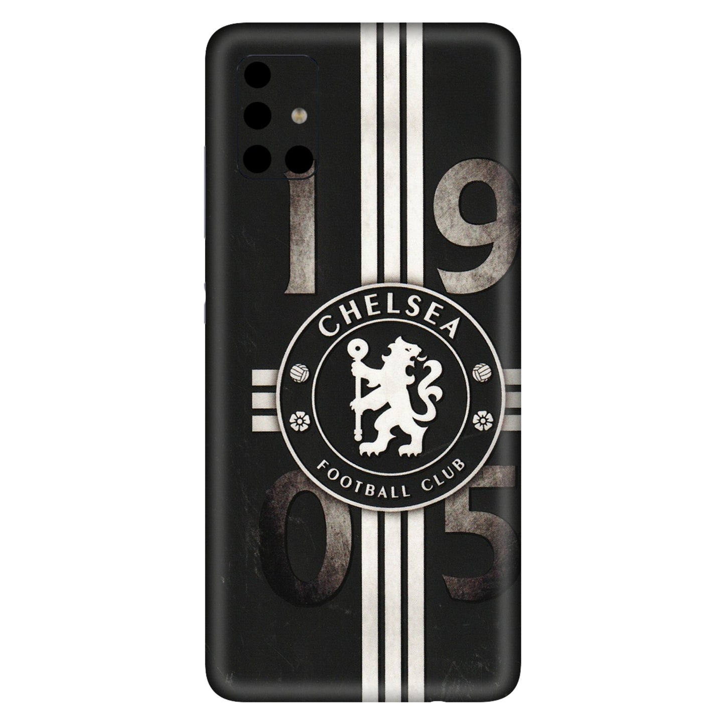 Samsung A/S Series Phone Skins (All Models) - Chelsea Fan Club - 3D Embossed Finish (L-36) Samsung Galaxy A51