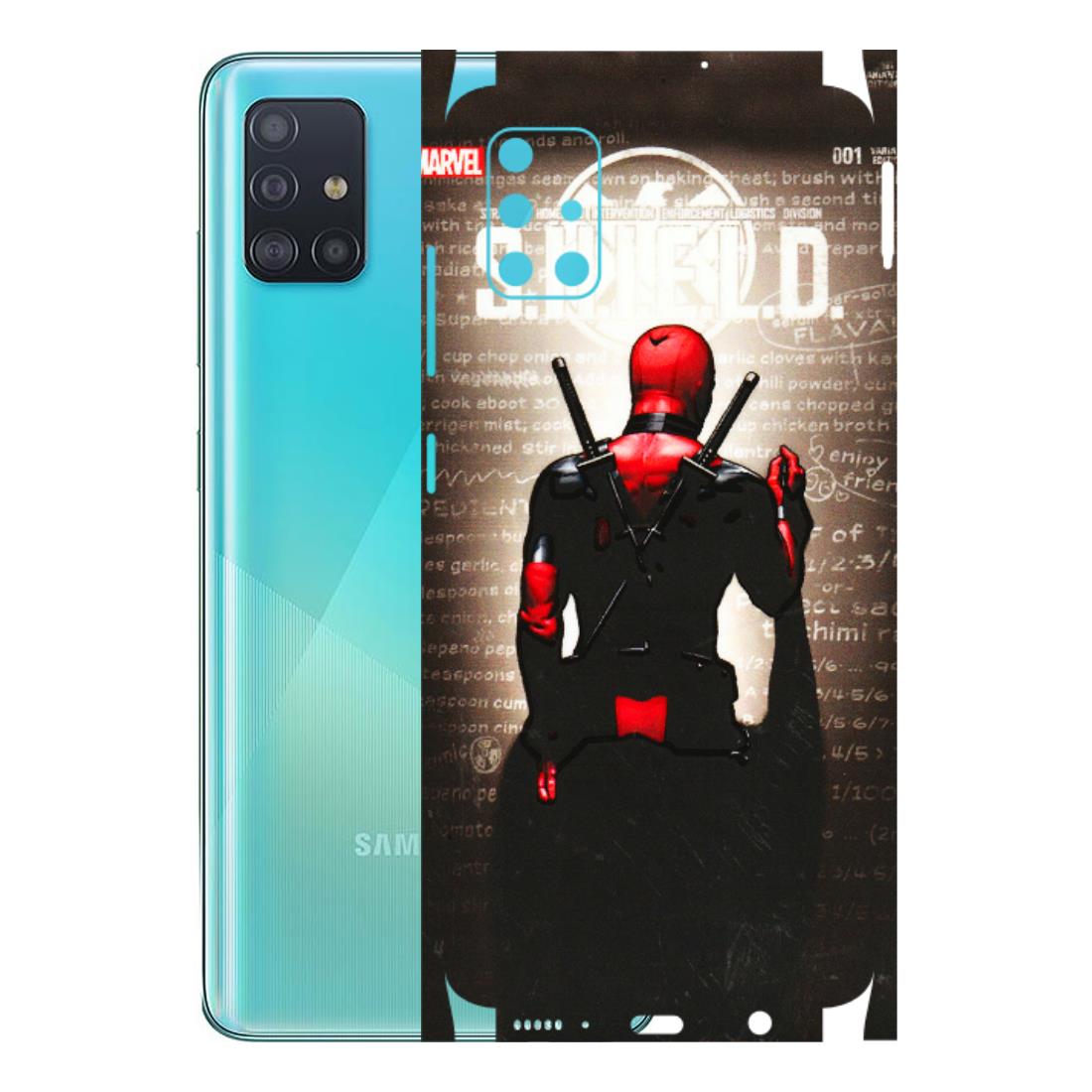 Samsung A/S Series Phone Skins (All Models) - Deadpool - 3D Embossed Finish (L-56) Samsung Galaxy A51