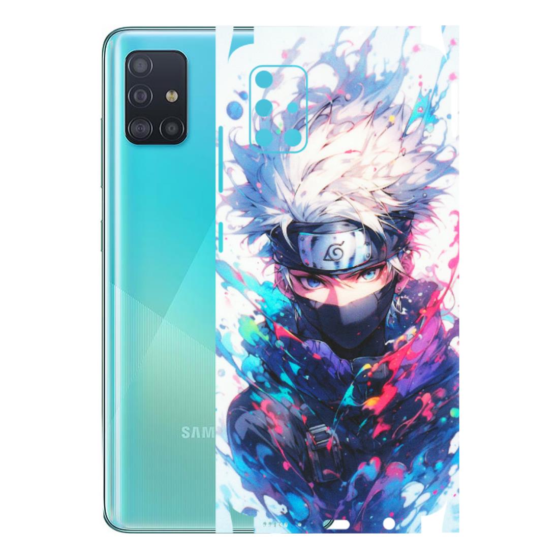 Samsung A/S Series Phone Skins (All Models) - Naruto Face Mask - Matte Finish (M-03) Samsung Galaxy A51