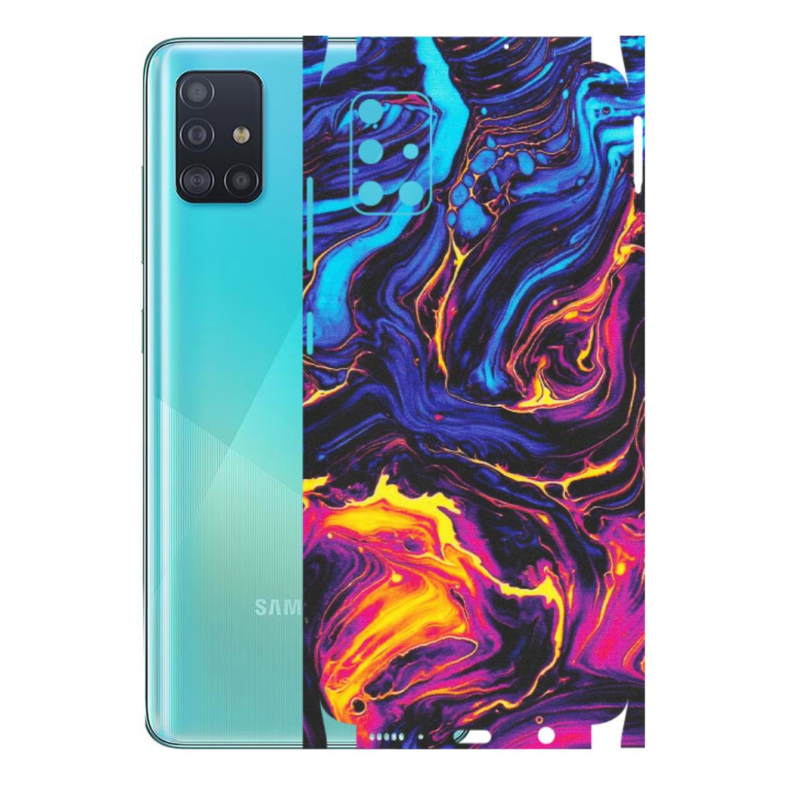 Samsung A/S Series Phone Skins (All Models) - Abstract Paint Classy - Matte Finish (M-15) Samsung Galaxy A51