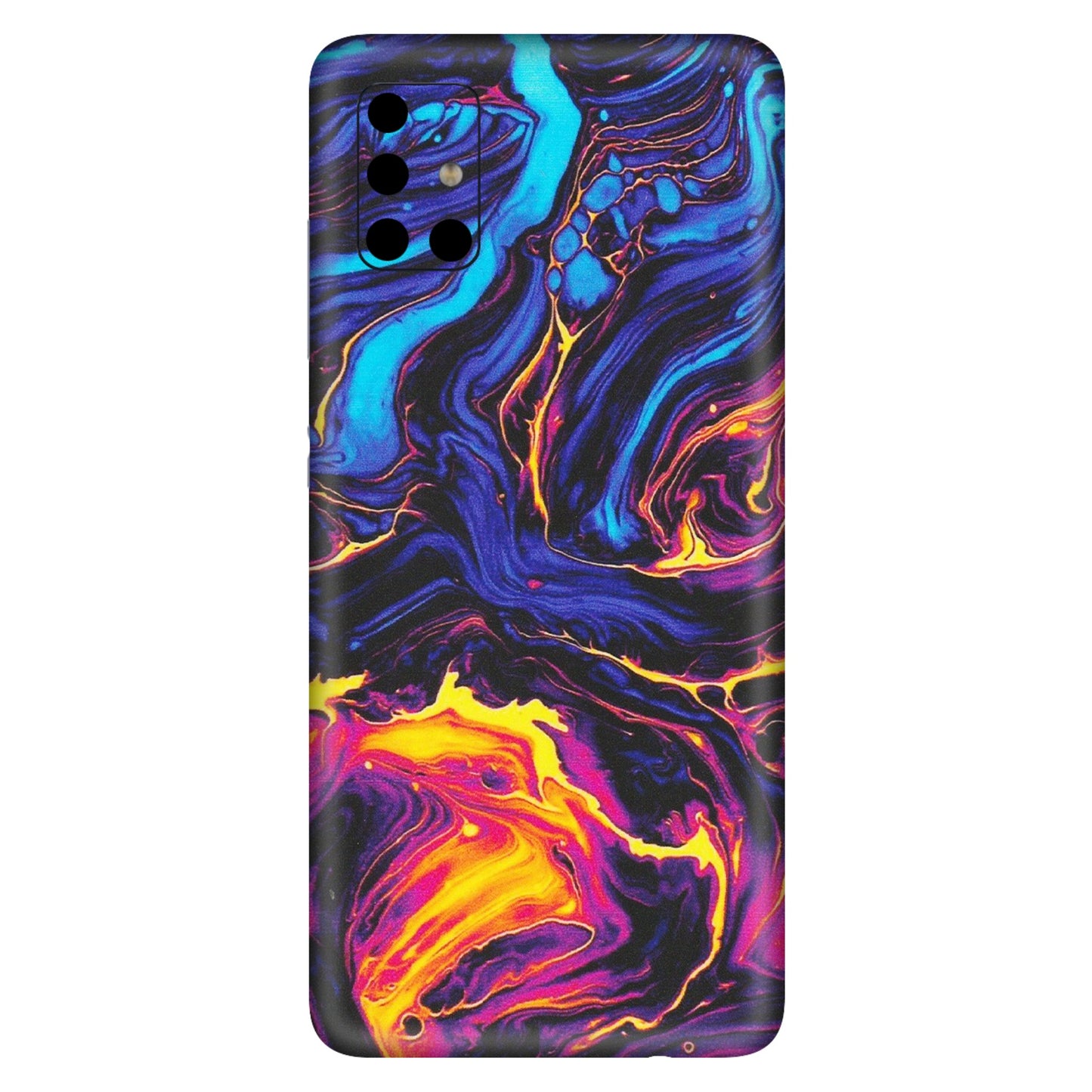 Samsung A/S Series Phone Skins (All Models) - Abstract Paint Classy - Matte Finish (M-15) Samsung Galaxy A51