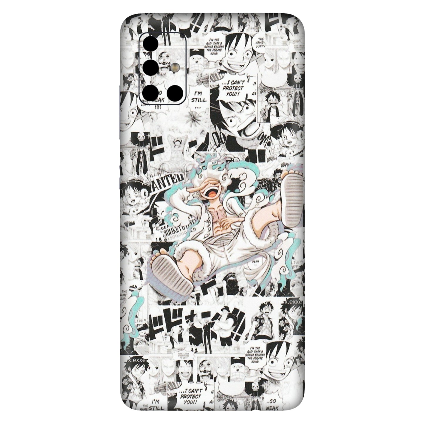 Samsung A/S Series Phone Skins (All Models) - One Piece Comic - Matte Finish (M-168) Samsung Galaxy A51