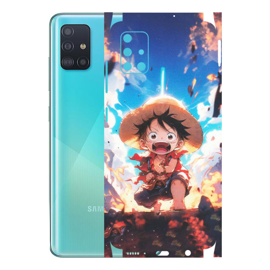 Samsung A/S Series Phone Skins (All Models) - Toon One Piece Cute Character - Matte Finish (M-35) Samsung Galaxy A51