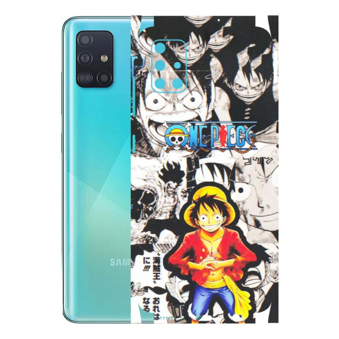 Samsung A/S Series Phone Skins (All Models) - One Piece B&W - Matte Finish (M-63) Samsung Galaxy A51