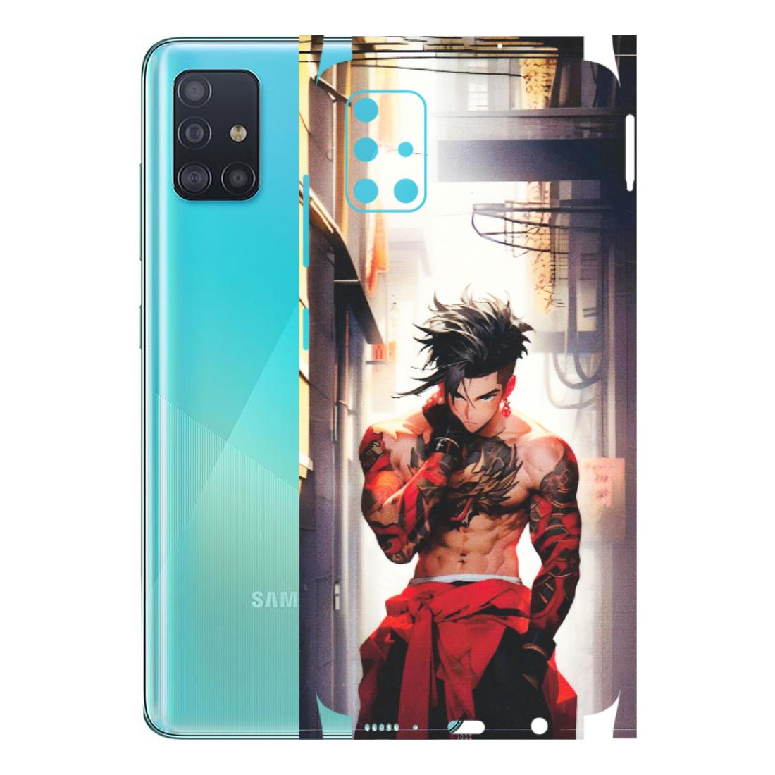 Samsung A/S Series Phone Skins (All Models) - In the streets of Japan - Matte Finish (M-77) Samsung Galaxy A51