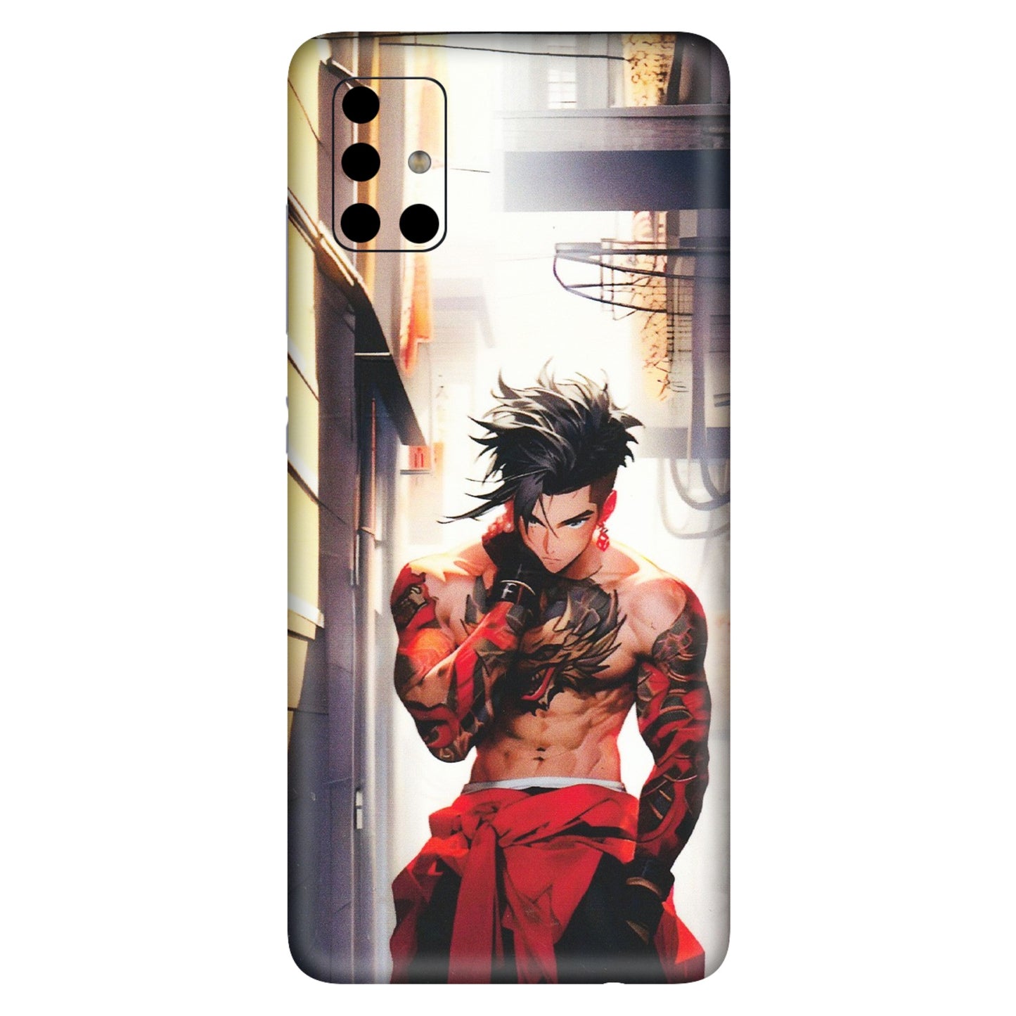 Samsung A/S Series Phone Skins (All Models) - In the streets of Japan - Matte Finish (M-77) Samsung Galaxy A51