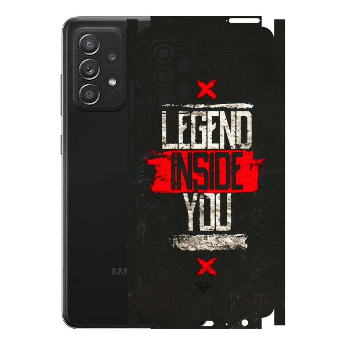 Samsung A/S Series Phone Skins (All Models) - Legend Inside You - 3D Embossed Finish (L-186) Samsung Galaxy A52s (5G)