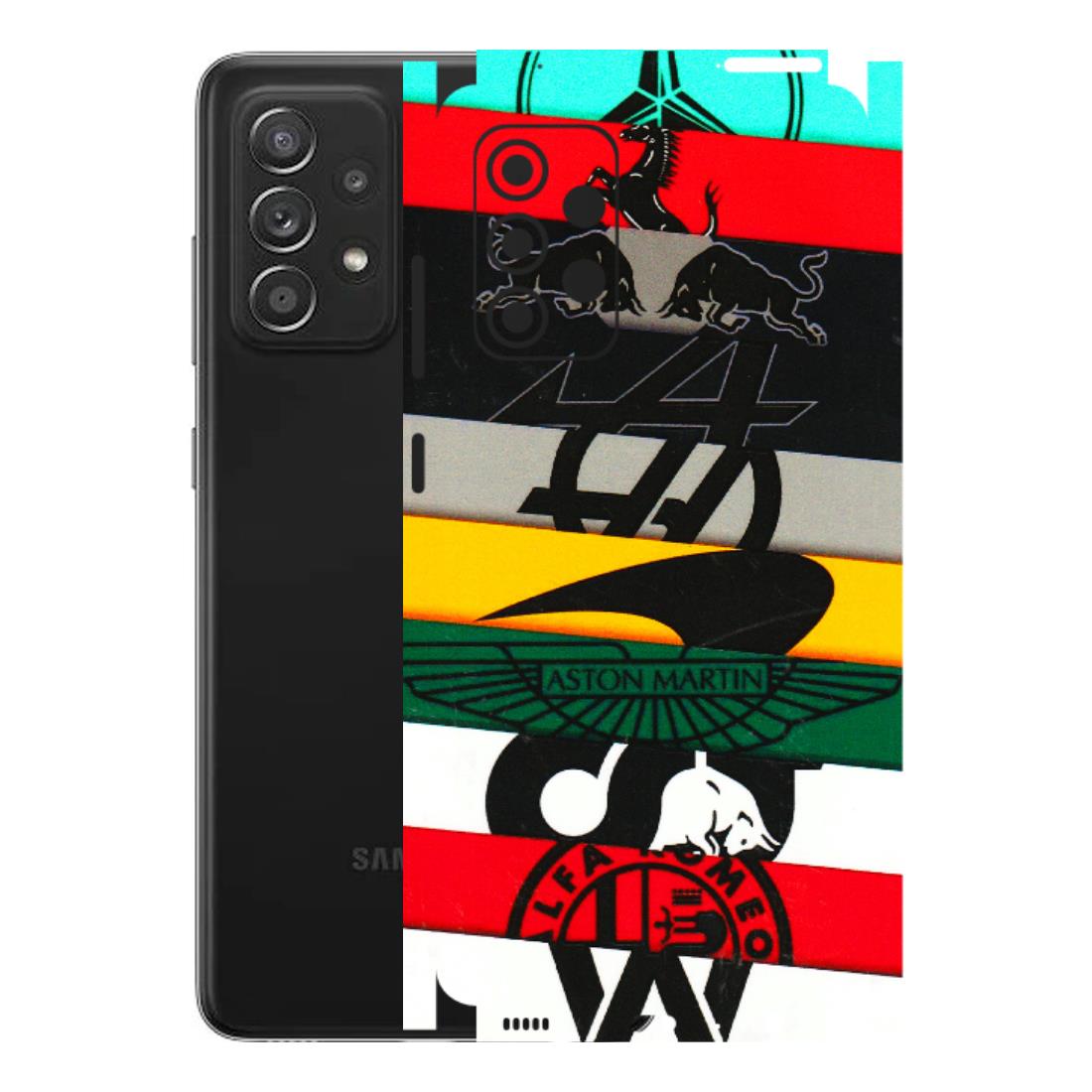 Samsung A/S Series Phone Skins (All Models) - Multi Designer Brands - 3D Embossed Finish (L-187) Samsung Galaxy A52s (5G)