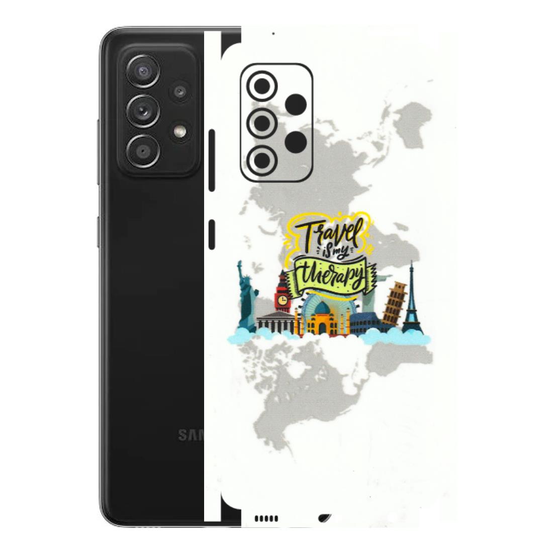 Samsung A/S Series Phone Skins (All Models) - Travel Therapy - 3D Embossed Finish (L-199) Samsung Galaxy A52s (5G)