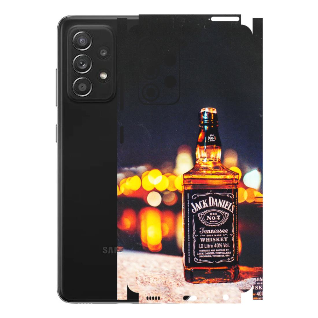 Samsung A/S Series Phone Skins (All Models) - JD Whiskey Bottle - 3D Embossed Finish (L-20) Samsung Galaxy A52s (5G)