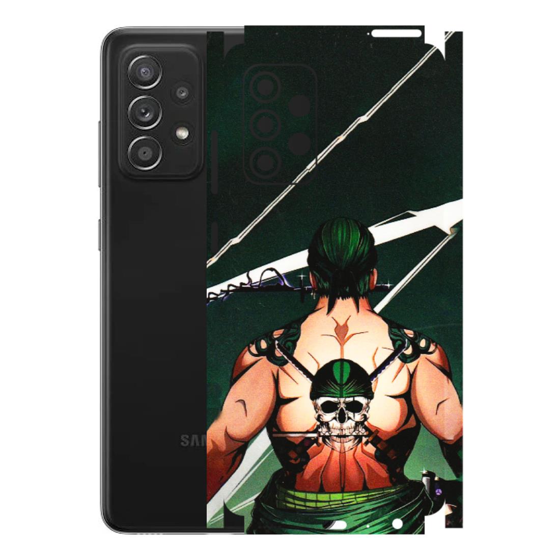 Samsung A/S Series Phone Skins (All Models) - Zoro Anime - 3D Embossed Finish (L-23) Samsung Galaxy A52s (5G)