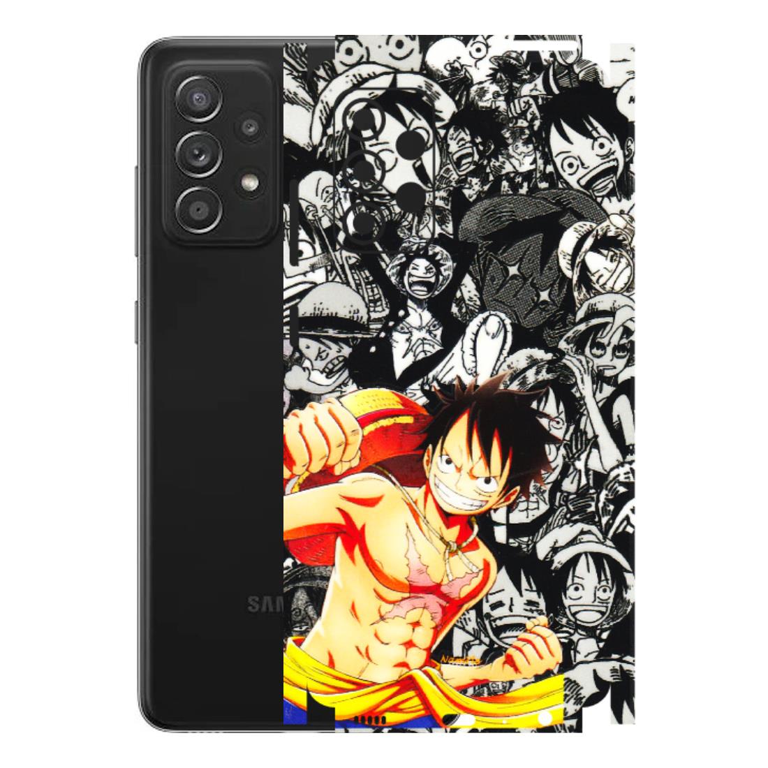 Samsung A/S Series Phone Skins (All Models) - Anime Comics Games Doodles - 3D Embossed Finish (L-27) Samsung Galaxy A52s (5G)