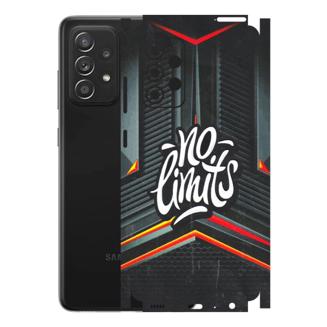 Samsung A/S Series Phone Skins (All Models) - No Limits - 3D Embossed Finish (L-286) Samsung Galaxy A52s (5G)