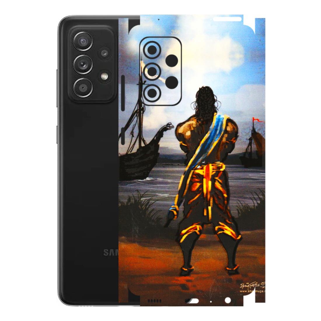 Samsung A/S Series Phone Skins (All Models) - Heavenly God Figure - 3D Embossed Finish (L-34) Samsung Galaxy A52s (5G)
