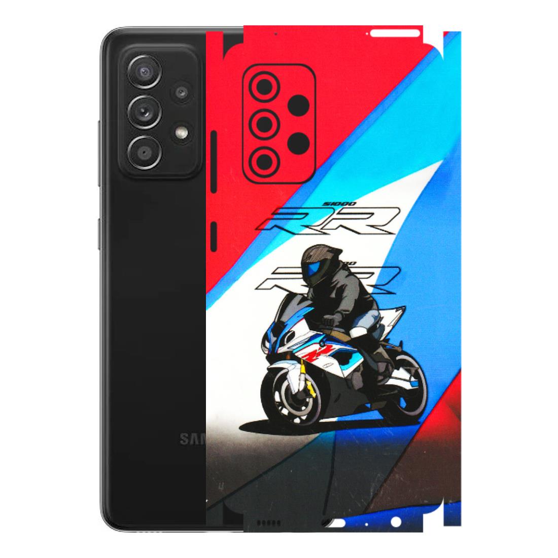Samsung A/S Series Phone Skins (All Models) - Bikers Love - 3D Embossed Finish (L-58) Samsung Galaxy A52s (5G)