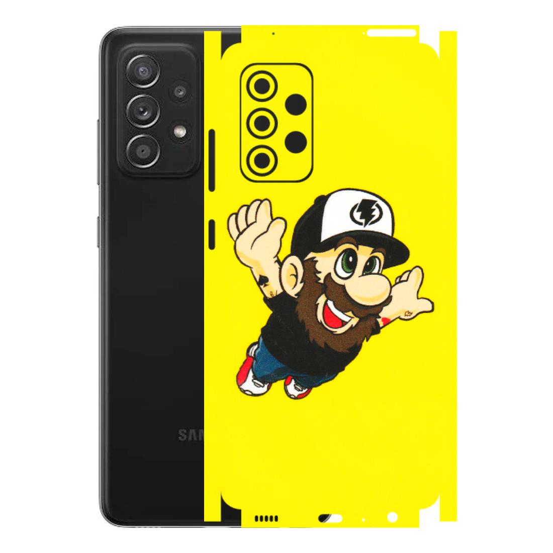 Samsung A/S Series Phone Skins (All Models) - Flying Beardo - 3D Embossed Finish (L-60) Samsung Galaxy A52s (5G)